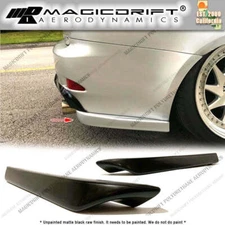 For 06-13 Lexus IS250 IS350 Pair of MDA Rear Aprons Bumper Lip Spats Splitters