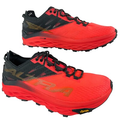 Altra Shoes Mens Sz 9 Coral Mont Blanc Trail High Cushion Running Trainers $180