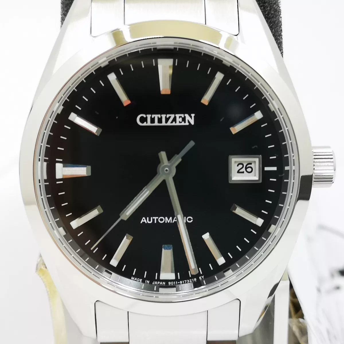 CITIZEN Collection NB1050-59E Black Mechanical Men's Watch New in