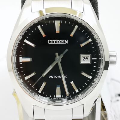 CITIZEN Collection NB1050-59E Black Mechanical Men's Watch New in Box
