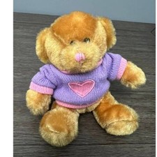 Dan Dee Collectors Choice Teddy Bear Heart Love Sitting 8"