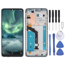 Original LCD Screen For Nokia 7.2 / 6.2 Digitizer Full Assembly w/ Frame