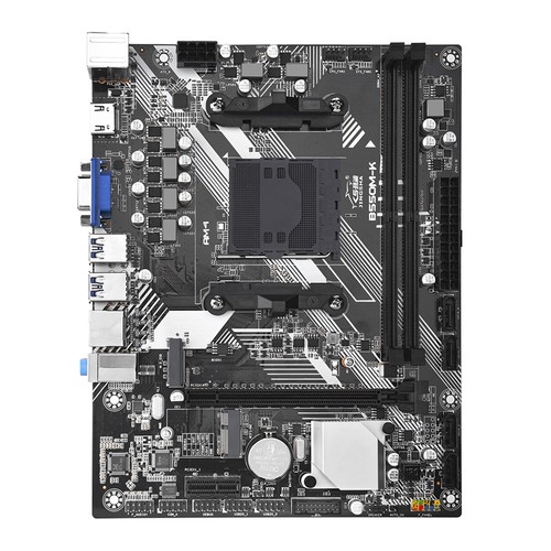 B550M-K Computer Motherboard AM4 protocol M.2 Hard Drive Supports Ryzen 3-5 U6 - Afbeelding 12 van 14