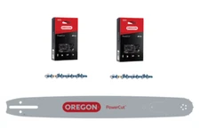 20" Bar & 2x Full Chisel Chains for Husqvarna 372XP, 200RNDD009 / 72EXL072G(2)