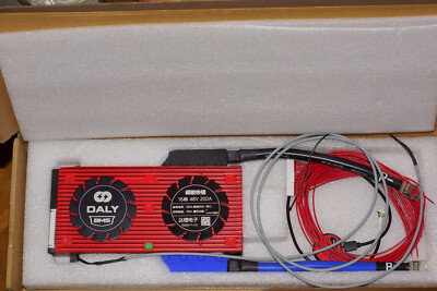 DALY Smart BMS 16S 48V 200A Bluetooth für 3.2V LiFePO4 Akkus + SOC Display