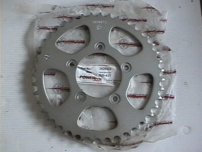 CAGIVA 125 N1 1997 1998 POWERITE 3420423 STAHL RITZEL HINTEN 2042 43 ZÄHNE