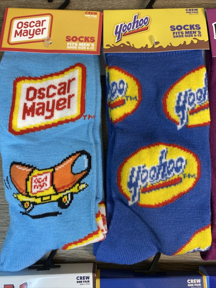 ODJ CHIEN66 ゴビック ジャージ、ビブ、ベスト、ソックスセット Odd Sox Crazy Socks Mens Size 6-12 Crew Socks Novelty Gift Funny