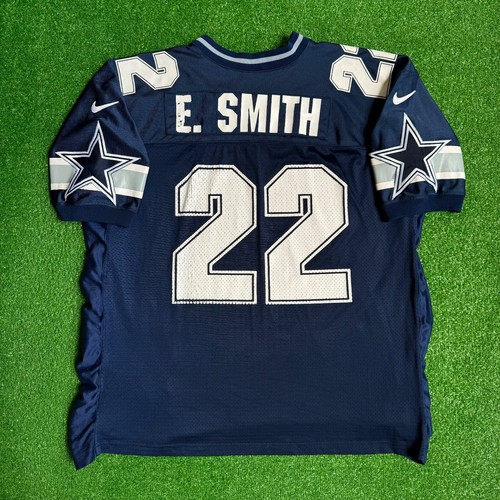 90's Emmitt Smith Dallas Cowboys Nike Authentic NFL Jersey Size Large/XL - Picture 7 of 9