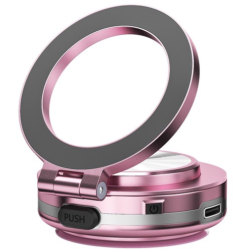 Electric Vacuum Rotating Phone Holder Car Adsorption Magnetic Mount for Phone - Picture 24 of 28