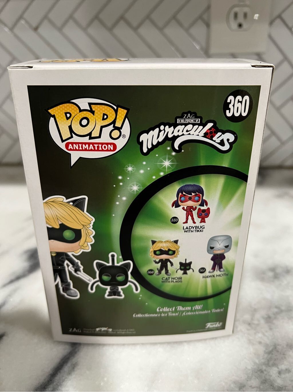 Funko Pop! Miraculous Cat Noir And Plaggy 360 Original - Moça do Pop -  Funko Pop é aqui!