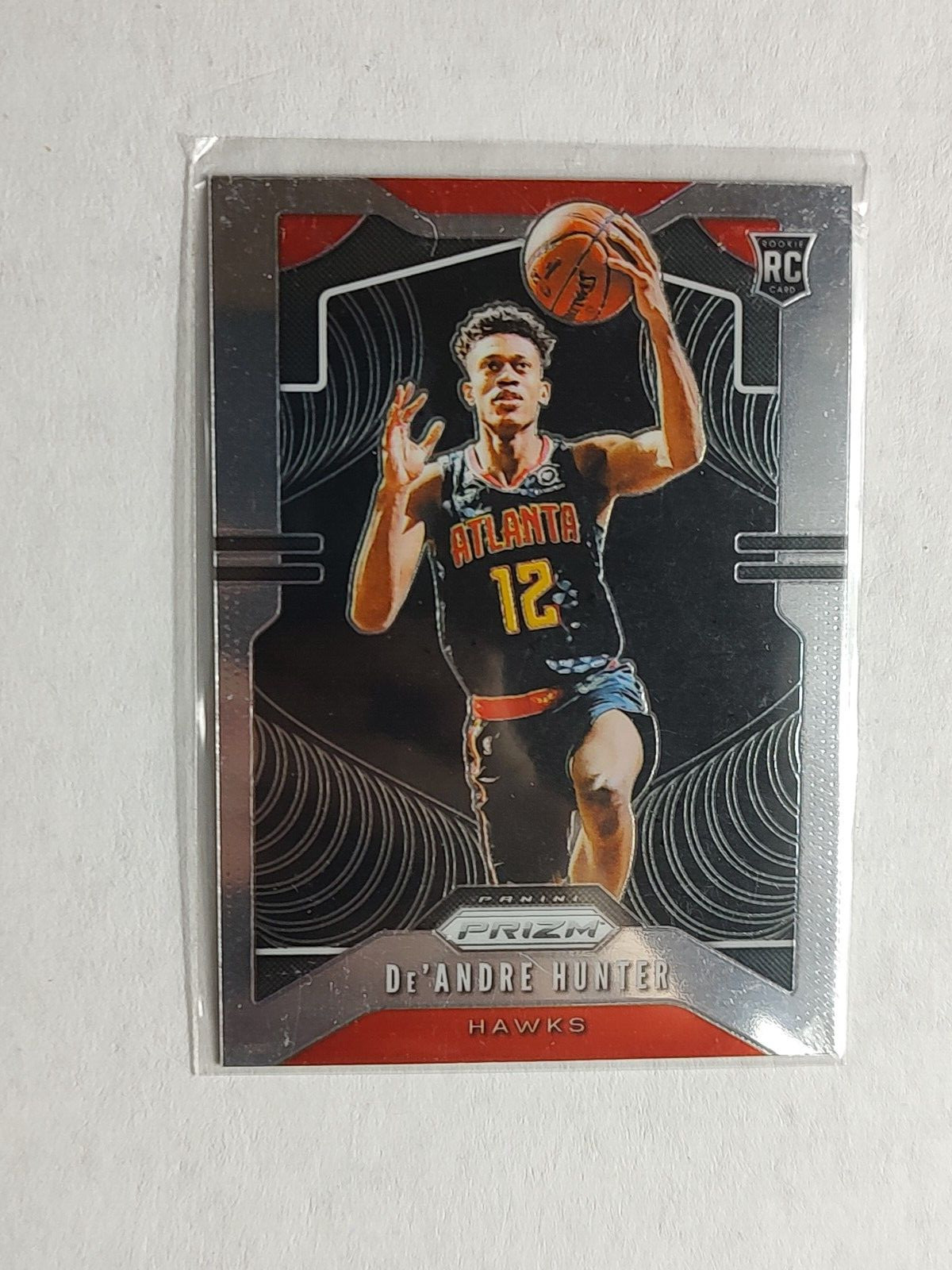 2019-20 PANINI PRIZM DEANDRE HUNTER RC ROOKIE BASKETBALL CARD #251