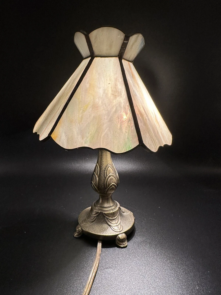 Vintage L L WMC Lamp Base With Handmade 10