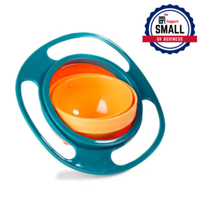 Kinder Universal Kreisel Schüssel 360 drehbar auslaufsicher Kinder Füttergeschirr Teller UK