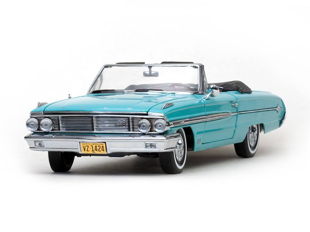 1964 Ford Galaxie 500 GREEN Convertible 1:18 SunStar 1424 | eBay