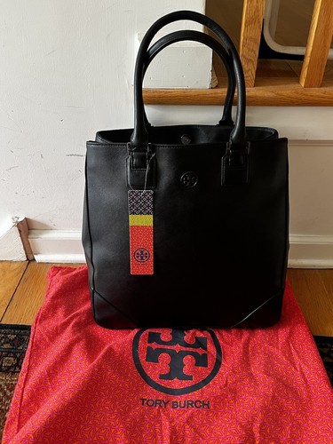 Tory Burch Robinson Magazine Tragetasche, schwarz Neu mit Etikett - Bild 2 von 14