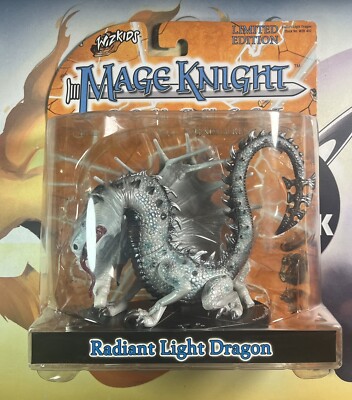 Mage Knight Conquest Radiant Light Dragon Figure WizKids Limited Edition New