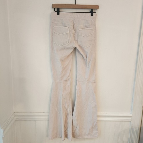 Pantalones Free People Penny Pull On Pana Rosa Claro Pierna Acampanada Cómodos Para Mujer 27 - Imagen 3 de 9