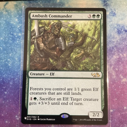 Ambush Commander (REGULAR) x1 - MTG The List PLST #EVG-1 - Picture 1 of 1
