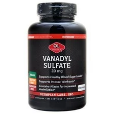 Olympian Labs Vanadyl Sulfate (20mg) with Niacin  250 caps