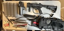 Tippmann A5 Paintball Marker - Custom w/ accessories