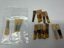 Vintage Cane Bagpipe Chanter Reeds Lot of 15 Double Blade Musical Parts Mixed