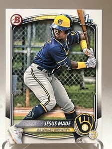 2025 BOWMAN JESUS MADE 1st BOWMAN PAPER
