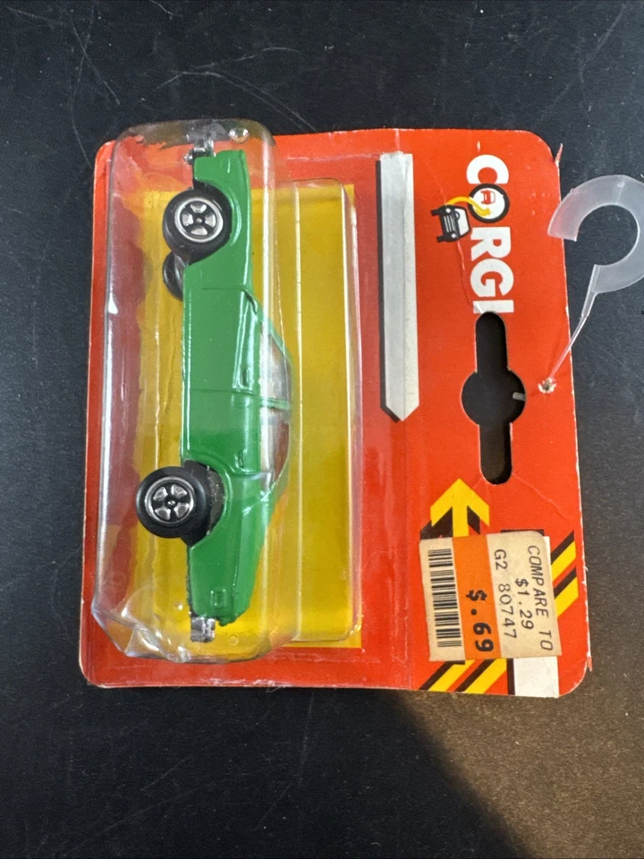 Corgi Juniors Buick Regal Like Green 1986 Modelo G2 80747 Corgi Diecast Buick Foto 2 de 4