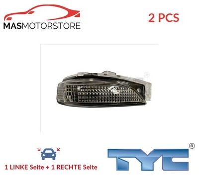 BLINKER BLINKLICHT BLINKLEUCHTE EXTERIOR MIRROR TYC 336-0087-3 2PCS I NEU