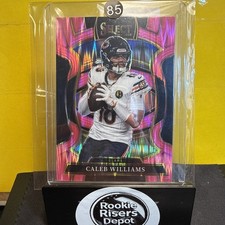 2025 Panini Select - Concourse Caleb Williams #73 Pink Shock Prizm