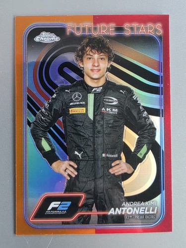Andrea Kimi Antonelli [Red Refractor] #22 card