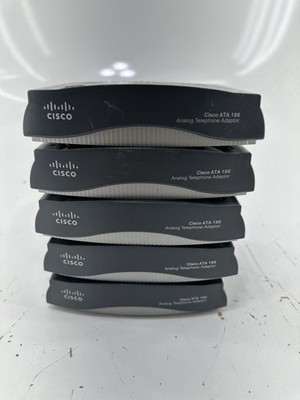 CISCO ATA 186 SERIES ANALOG TELEPHONE ADAPTER ONLY ATA186 No Cords No Adapters
