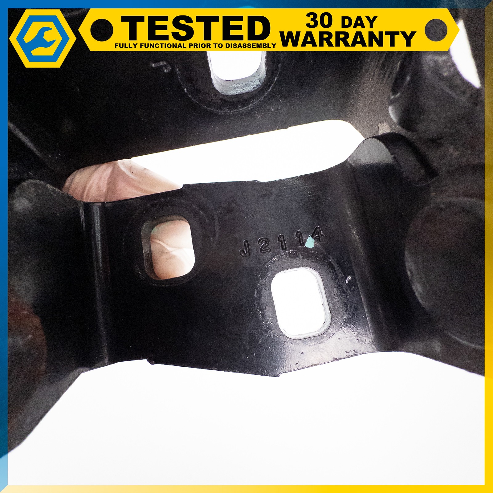 05-13 CHEVROLET CORVETTE C6 XLR FRONT RIGHT SIDE LOWER UPPER DOOR HINGE SET OEM