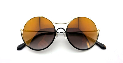 BALMAIN BL2520B C01 GOLD WOMEN NEW AUTHENTIC FULL RIM SUNGLASSES FRAME 52-18-143