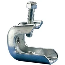 Erico BC200 Steel Beam Clamp 1/4 Inch Rod Electrogalvanized Caddy - 782856193005