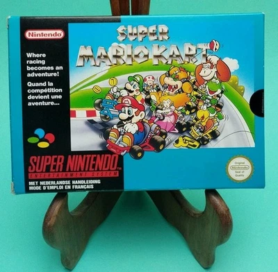 Super Mario Kart Nintendo SNES Complet PAL FAH Super Nintendo TBE - Photo 1/4