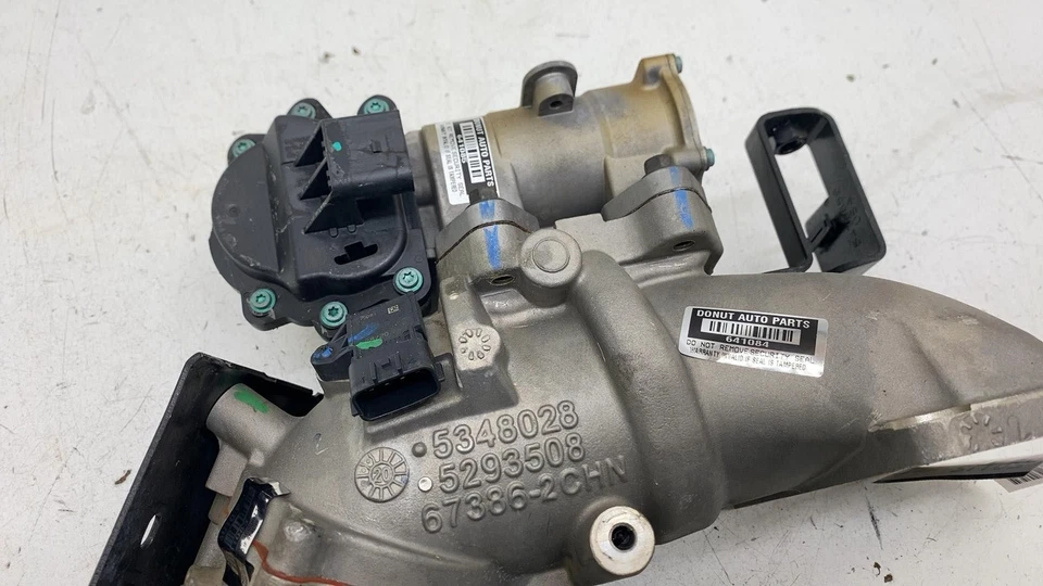 ⭕ 2019-2024 Ram 3500 EGR Intake Horn Manifold w/ Throttle Body Valve OEM 5348028 - Imagem 4 de 4