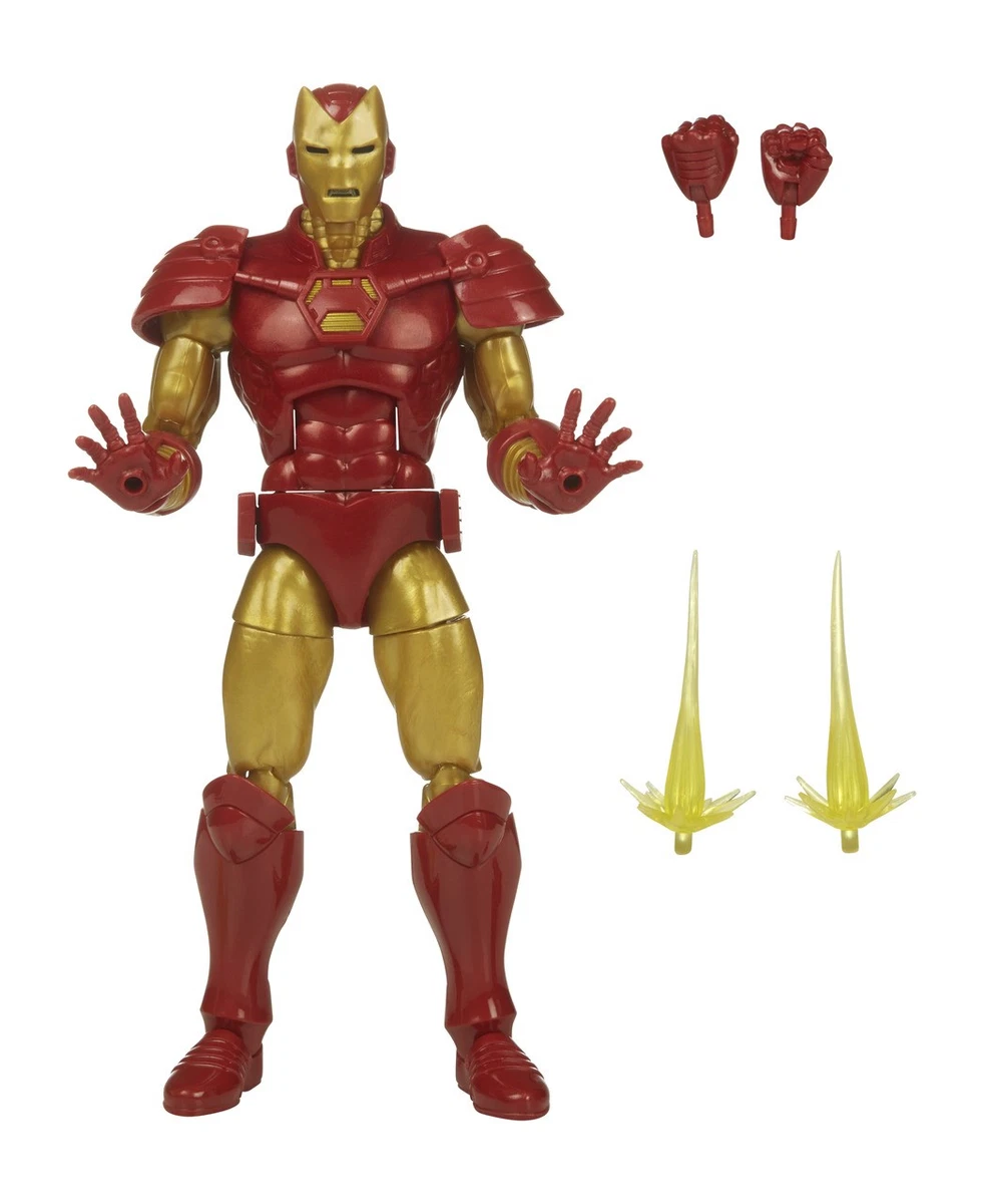 HASBRO Figura de acción articulada MARVEL LEGENDS IRON MAN HEROES RETURN 15 CM