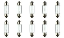 CEC Industries #6418 Bulbs, 12 V, 5 W, SV8.5-8 Base, T-3.25 shape (Box of 10)