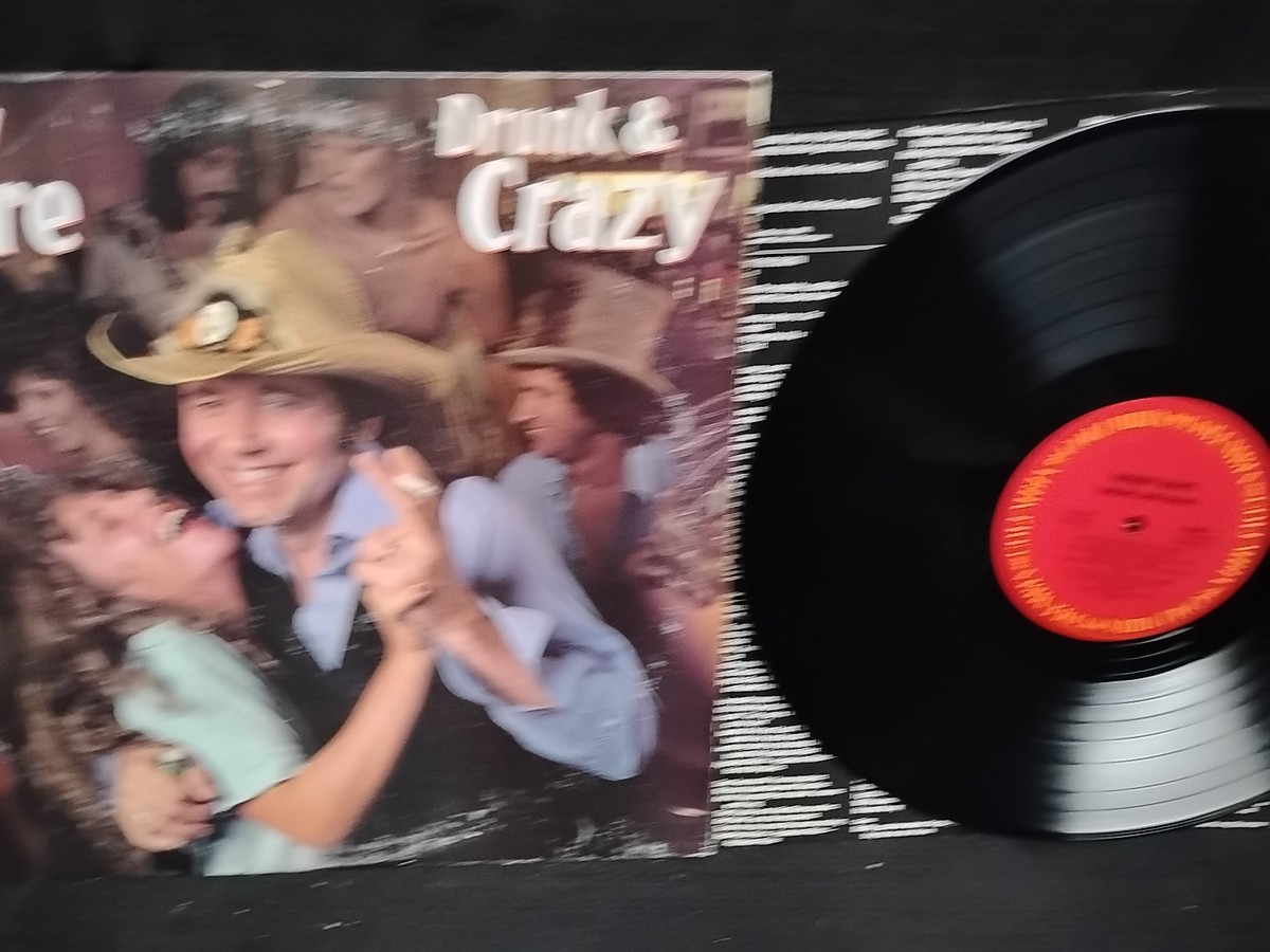 Bobby Bare Drunk And Crazy Vinyl LP Columbia records JC 36785 1980