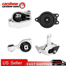 4pcs Engine Motor & Transmission Mount for 2007-2018 Nissan Altima l4 2.5L AUTO