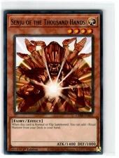Yu-Gi-Oh! Senju of The Thousand Hands Rare CRBR-EN041 Lightly Played 1st Edition