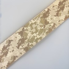 3" Nylon Webbing Digital Desert Camo 17337 Two Side Pattern 10 Yds USA