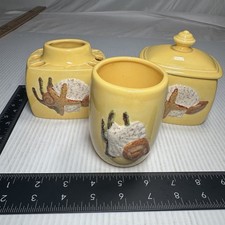 Duncan Bathroom Set 3pcs. Toothbrush, Drink Cup, And Cotton Holder MCM Sea Theme