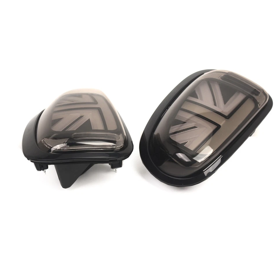 2x Grey ABS Tail Lights Rear Lamps Brake Lamps For Mini Countryman R60 2010-2016 - Image 4 of 4