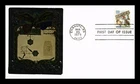 DR JIM STAMPS US COVER OCTAVE CHANUTE AVIATION PIONEER AIR MAIL FDC FOIL CACHET