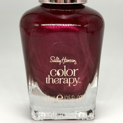 New Sally Hansen Color Therapy Nail Polish - Wine Not - Full Size