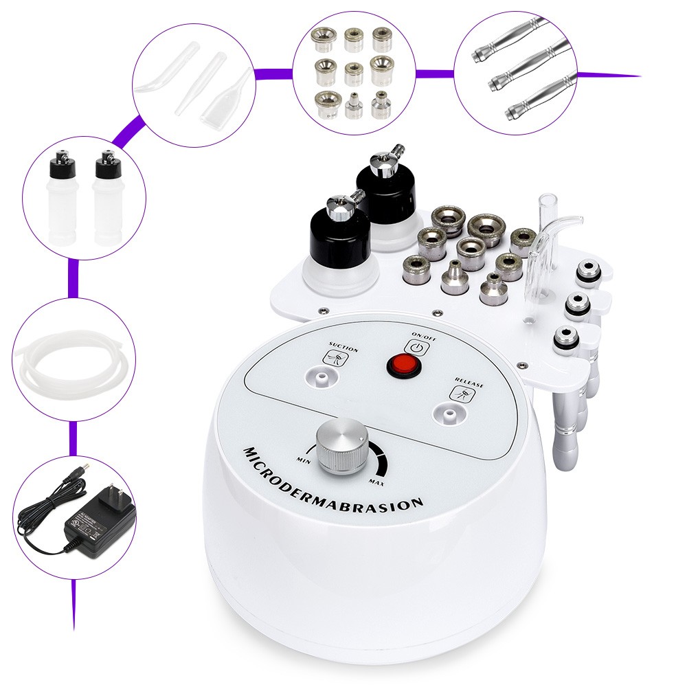 4 in 1 Facial Peeling Microdermabrasion Machine Salon Home Skin Care Device