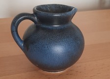 Tonkrug - Keramikkrug  - blau - klein - Landhaus