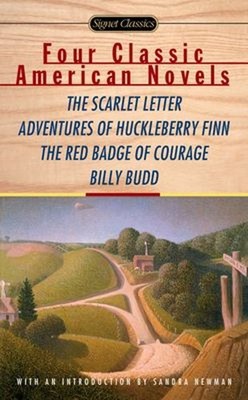 Four Classic American Novels : The Scarlet Letter, Adventures of