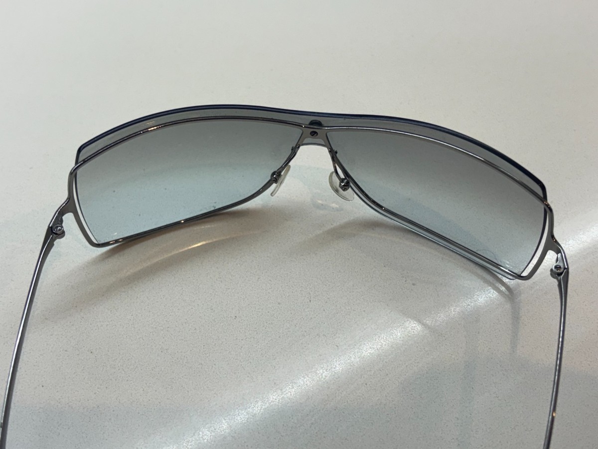 Gucci Sunglasses 115 GG 1711/s 6LBIY Silver Frame - 100 Authentic 